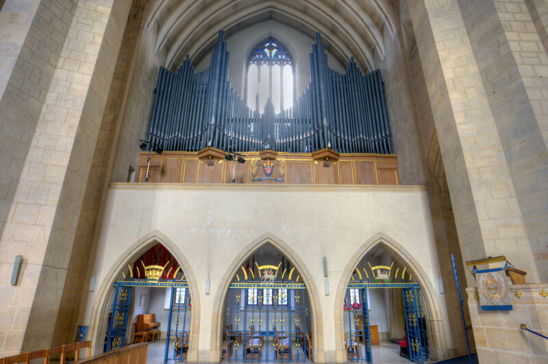 Image of the Organ in the nave