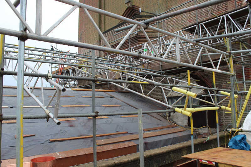 Transept and Tower Scaffolding 