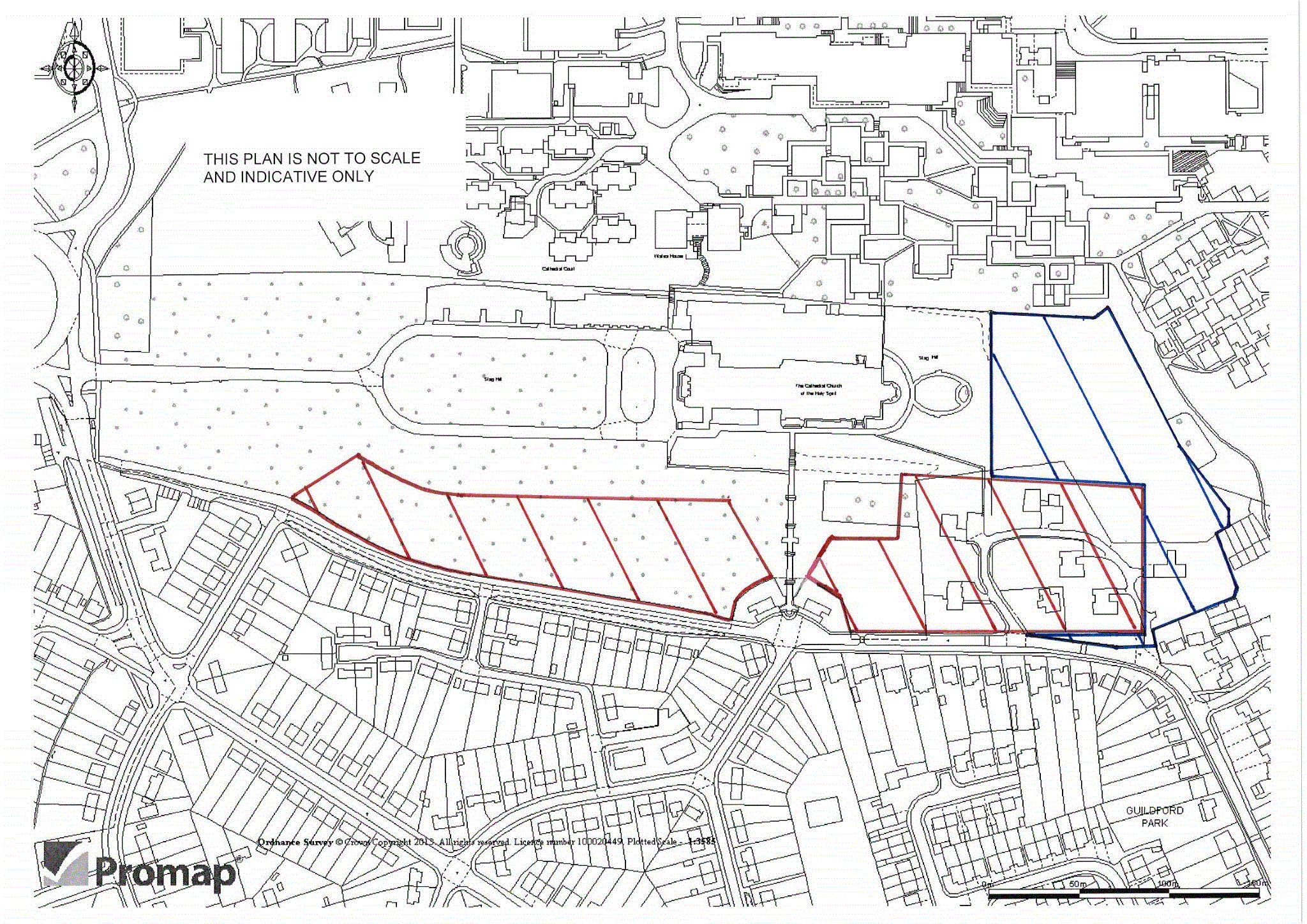 site plan showing sale of land proposal